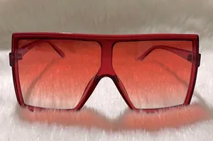 Red Oversized Sunglasses thumbnail 1