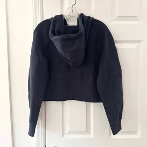 Lululemon Navy Blue Scuba Oversized Half Zip Hoodie XS/S LW3DM4S thumbnail 9