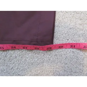 IZOD‎ Performance Pants 8 Burgundy Pink Colorblock Ripstop Hiking Gorpcore thumbnail 8