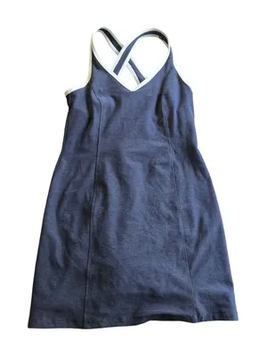 Beyond Yoga Lightweight Active Dress Spacedye Fabric in Midnight Navy Size: XS thumbnail 1