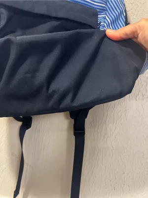 Vineyard Vines Whale Blue and White striped Backpack thumbnail 7