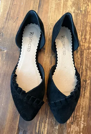 Restricted Shoes Black Flats thumbnail 1