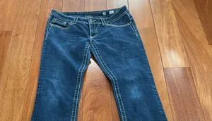 Miss Me Rhinestone Embellished Straight Denim‎ Jeans size 29 thumbnail 1