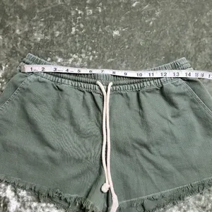 Aerie Drawstring‎ Green Shorts thumbnail 4