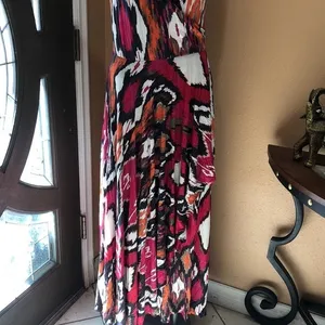 Calvin Klein colorful maxi dress thumbnail 2