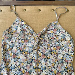 Abercrombie & Fitch Twisted On the Top Floral Mini Strap Dress M thumbnail 5