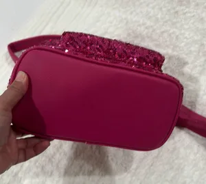 Disney Minnie Mouse Pink Sequin Loungefly Mini Backpack thumbnail 8