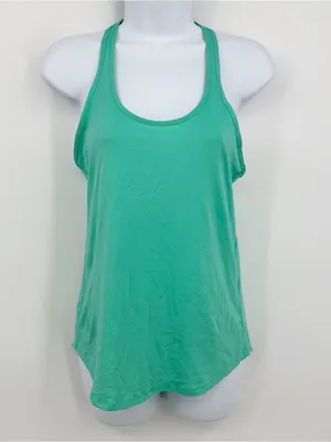 Lululemon Teal Tank Top Size Small Gym Workout thumbnail 6