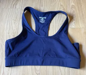 All Access Women's Deep Blue Sports Bra thumbnail 1