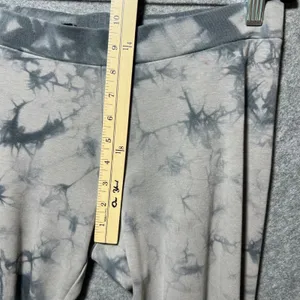 Kensie‎ Womens Grey White Tie Dye Leggings Size 6 Elastic Waist Slim Fit Pants thumbnail 4
