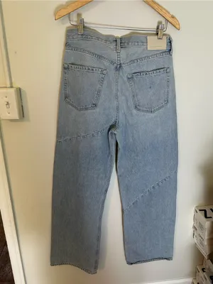 NWOT Citizens of Humanity Ayla Swirl High-Rise Tapered Jeans 28 thumbnail 4
