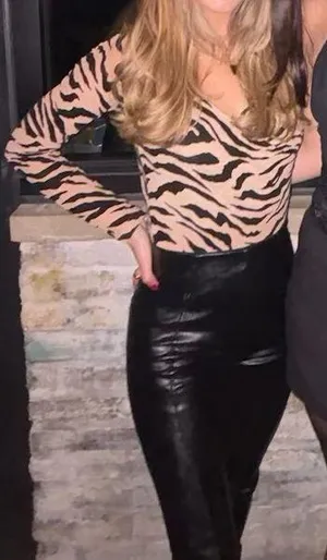 Animal Print Bodysuit Size XS thumbnail 4