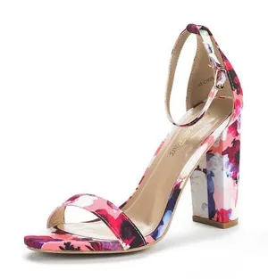 Dream Paris Floral Heels thumbnail 1