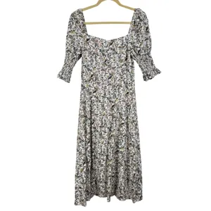 Audrey Parks x Francesca's NWT‎ Floral Midi Dress Size Medium thumbnail 2