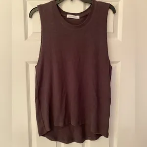 Daydreamer Women’s Brown Tank Top Size Small thumbnail 2
