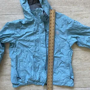 The North‎ Face HYVENT Blue Hoodie Jacket Full Zip Women's Size SMALL thumbnail 5