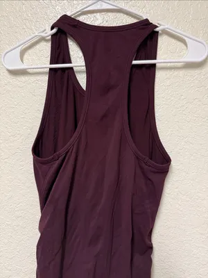 ATHLETA Speedlight Seamless Tank Top - Deep Wine Size XS thumbnail 10
