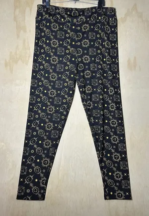 harry potter universal studios Magical Spells Adult‎ Leggings 2XL thumbnail 1