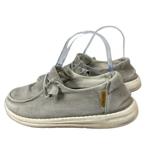 Hey Dude Wendy Chambray Light Grey Slip On Shoe Women's Size 6 thumbnail 8