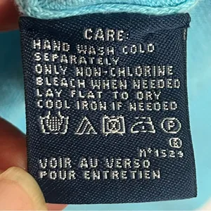Ralph‎ Lauren Sport Womens Light Blue Cotton Blend Crewneck Sweater Size XS thumbnail 4