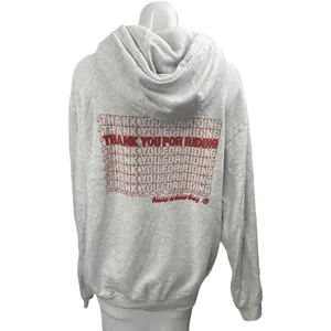 SoulCycle Kingsley Gray Drawstring Long Sleeve Hooded Hoodie Sweatshirt Top Sz M thumbnail 2