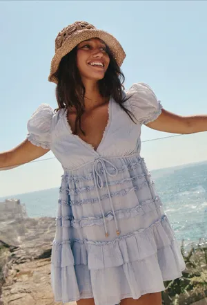 Free People Darcy mini dress thumbnail 1