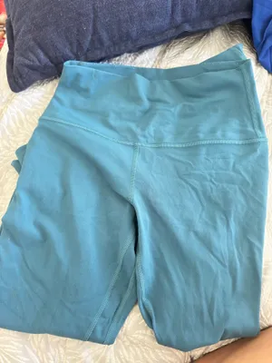 Teal Lululemon Leggings size 6 28’ thumbnail 3