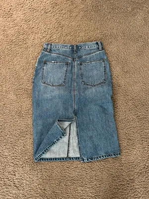 Stetson Denim Skirt Long thumbnail 2