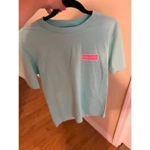 Simply Southern Shirt Womens Small Blue‎ Short Sleeve Nana Grandma Love Preppy thumbnail 2