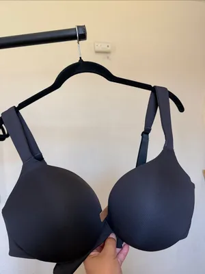 SKIMS NWT Signature Swim Ultimate Push Up Bikini Top - Onyx size L thumbnail 3