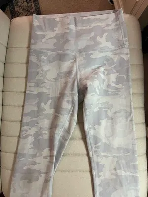 Lululemon White Camo Wunder Under Leggings High-Rise thumbnail 2