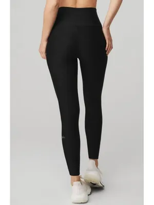 Alo 7/8 High-Waist Airlift Leggings Black Hi-Rise Waisted Skinny Tights Pants thumbnail 2