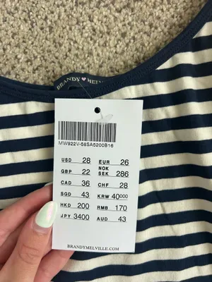 Brandy Melville Striped Dress thumbnail 3