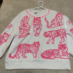 Queen of sparkles sweatshirt White Size XS thumbnail 1