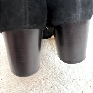 Jack Rogers Black Suede Ankle Boots thumbnail 5