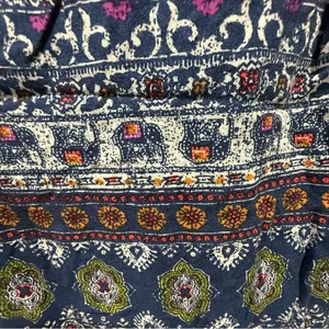 Rue21 Multicolor Strapless Boho Top Size Large thumbnail 3