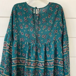 Altar’d State Floral Boho Peasant Top Small thumbnail 9