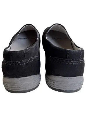 EUC Dansko Leather Laraine Nubuck Slip-On Loafers Black Size 9 thumbnail 6