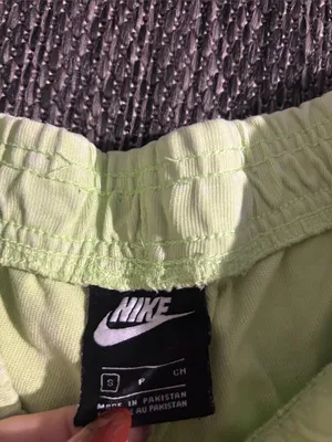 Nike Green Retro Oversized Loose Fit Shorts with Pockets Size Small thumbnail 6