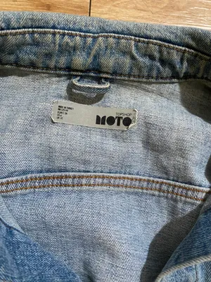 Topshop Moto Jean Jacket thumbnail 4