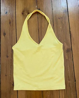 American Eagle Outfitters Yellow Tank Top thumbnail 1