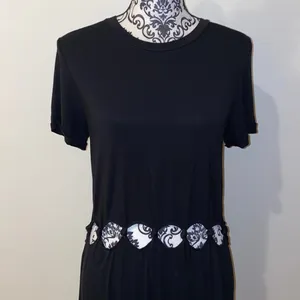 American Eagle Outfitters Casual Comfy Black Cut Out Dress Size Large thumbnail 3