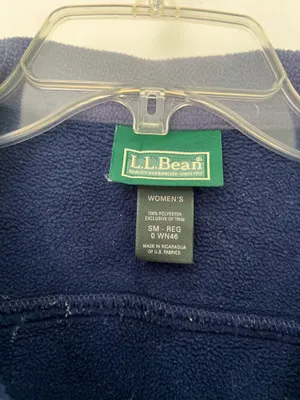 Small llbean fleece jacket thumbnail 4
