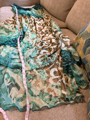 Dressbarn Y2K Inspired Abstract Print Flowy Midi Maxi Dress Size Medium thumbnail 5