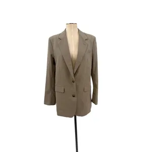 Aritzia Babaton Agency Oversized Single Breasted Blazer Taupe Brown Size Small thumbnail 3