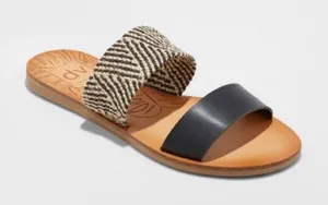 DV by Dolce Vita Daedra woven patterned straps and a leather band size 8.5 thumbnail 1