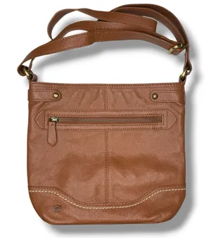 Born Bucket Crossbody Leather Handbag Bag‎ Camel Tan Leather thumbnail 1