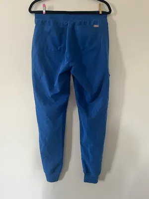 Figs Scrub Jogger Pants Womens Small Blue Medical Nursing Uniform Comfort thumbnail 4