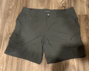 Columbia Grey Omni-Shade Shorts size 14 women's thumbnail 1