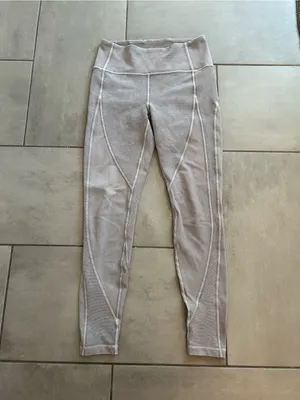 Lululemon Wunder Under High-Rise Tight *Snow Washed Ribbed 28" | Washed Luna thumbnail 2